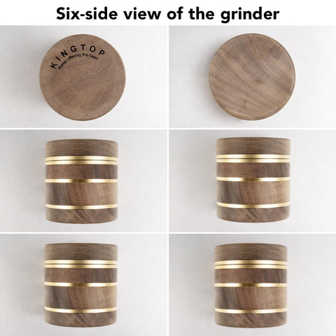 Kingtop grinder handles dry spices like chili for home cooking