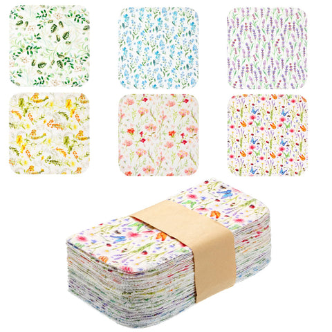 Kinlop floral pattern cloth napkins for festive tables and easy cleanup.