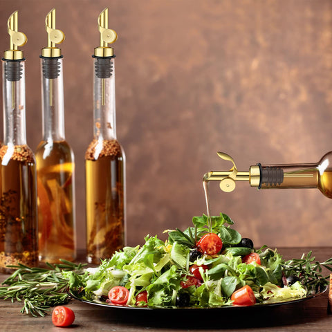 Kinlop wear-resistant 304 stainless steel pourers with premium finish.