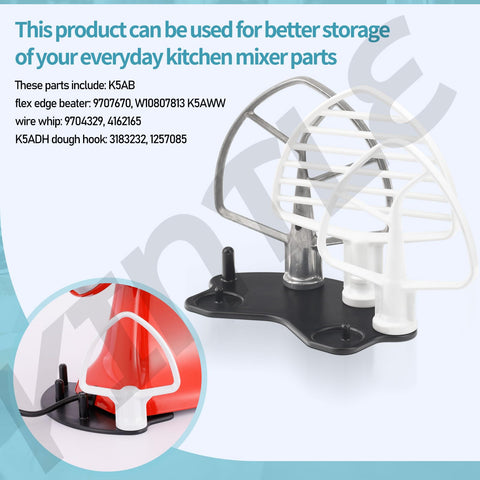 KINTLE compact stand mixer storage keeps countertops clutter-free