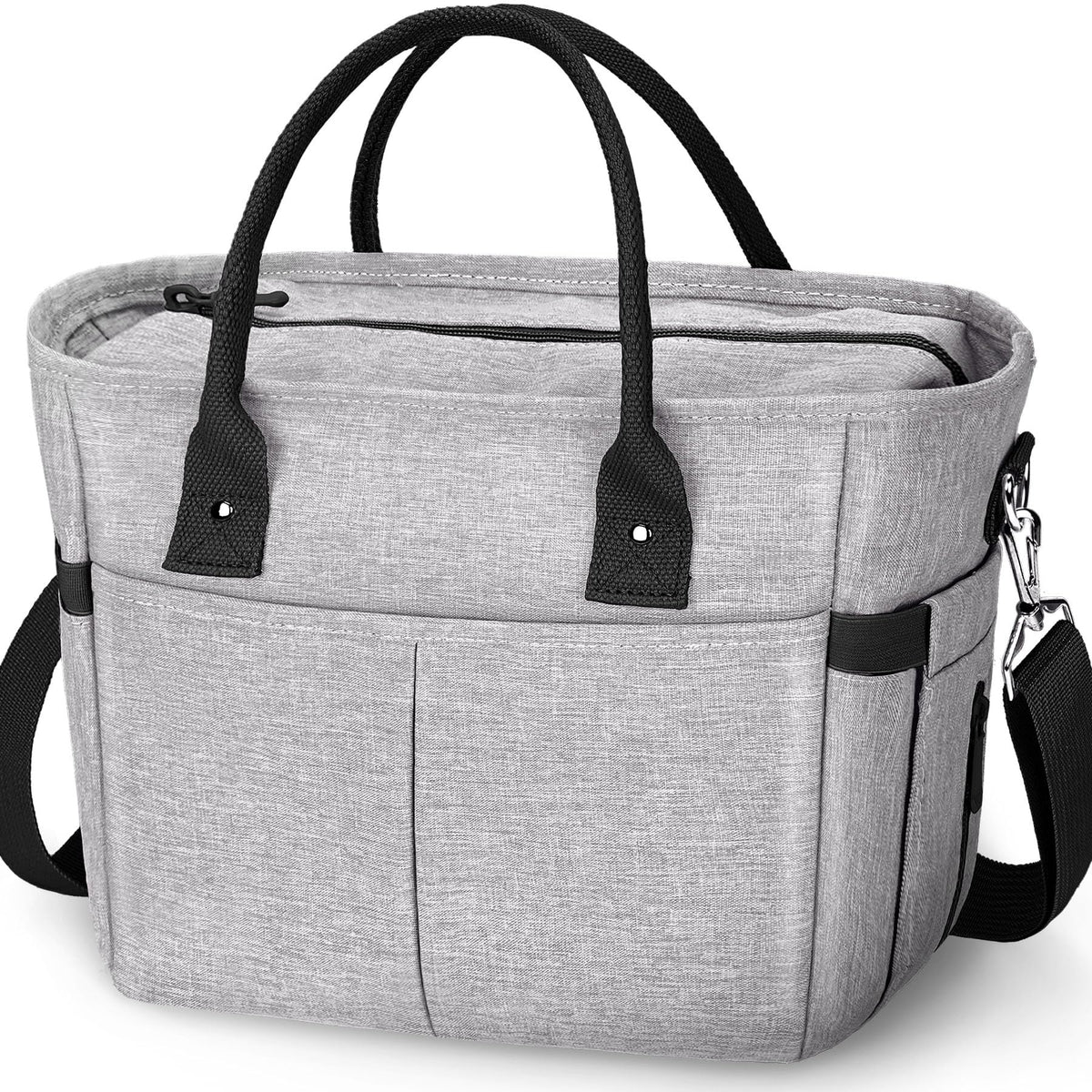 KIPBELIF Cute&Classy lunch bag with roomy main compartment for meals on the go.