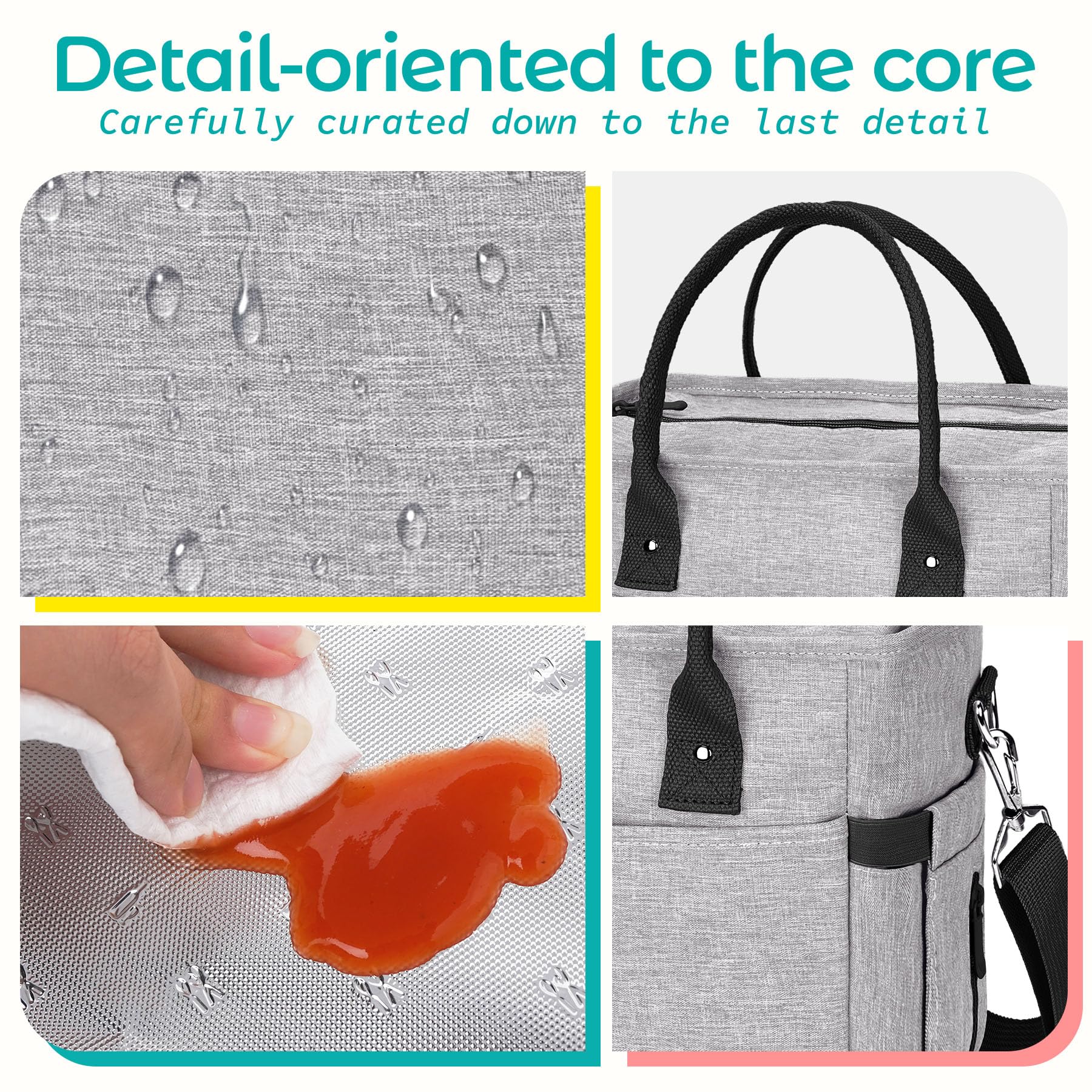KIPBELIF Versatile tote style suitable for work, travel, and weekend picnics.