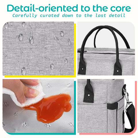KIPBELIF Versatile tote style suitable for work, travel, and weekend picnics.