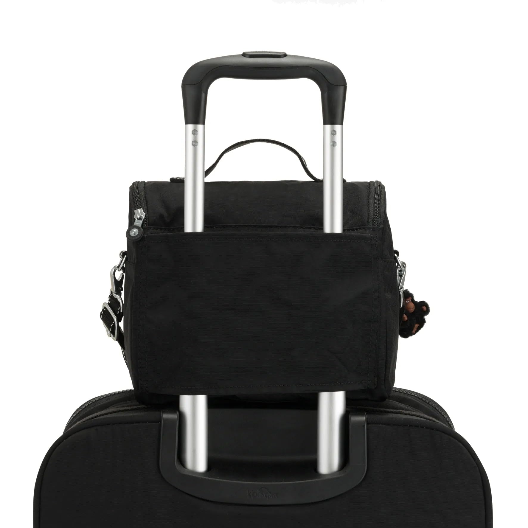 Kipling Kichirou lunch bag weighs 0.60 lbs for effortless portability.