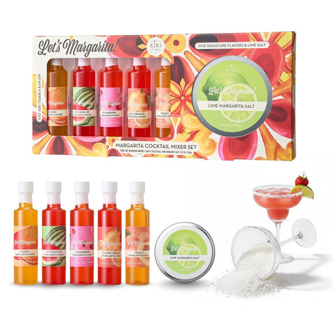 Kiri & Sons margarita mixer set front view ready for home entertaining.