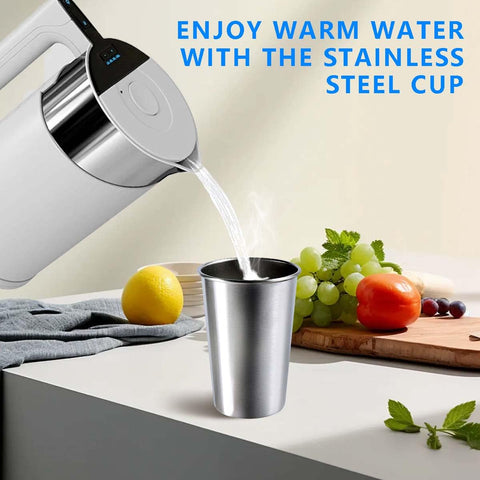 KISEER coffee, tea, or cold drinks fit perfectly with these versatile cups.