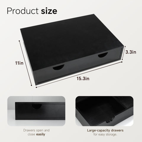 KISENG coffee pod organizer top surface supports a machine for quick coffee prep