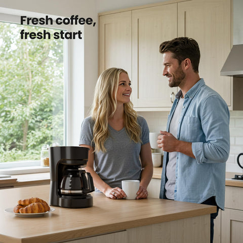 Kismile dry-burn protection feature for safe use during busy mornings.
