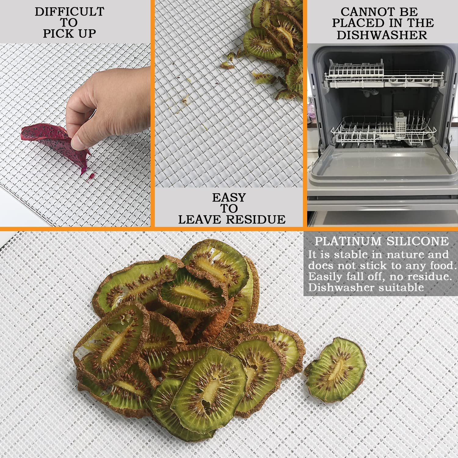 Kispog reusable sheets help protect trays and extend their life.