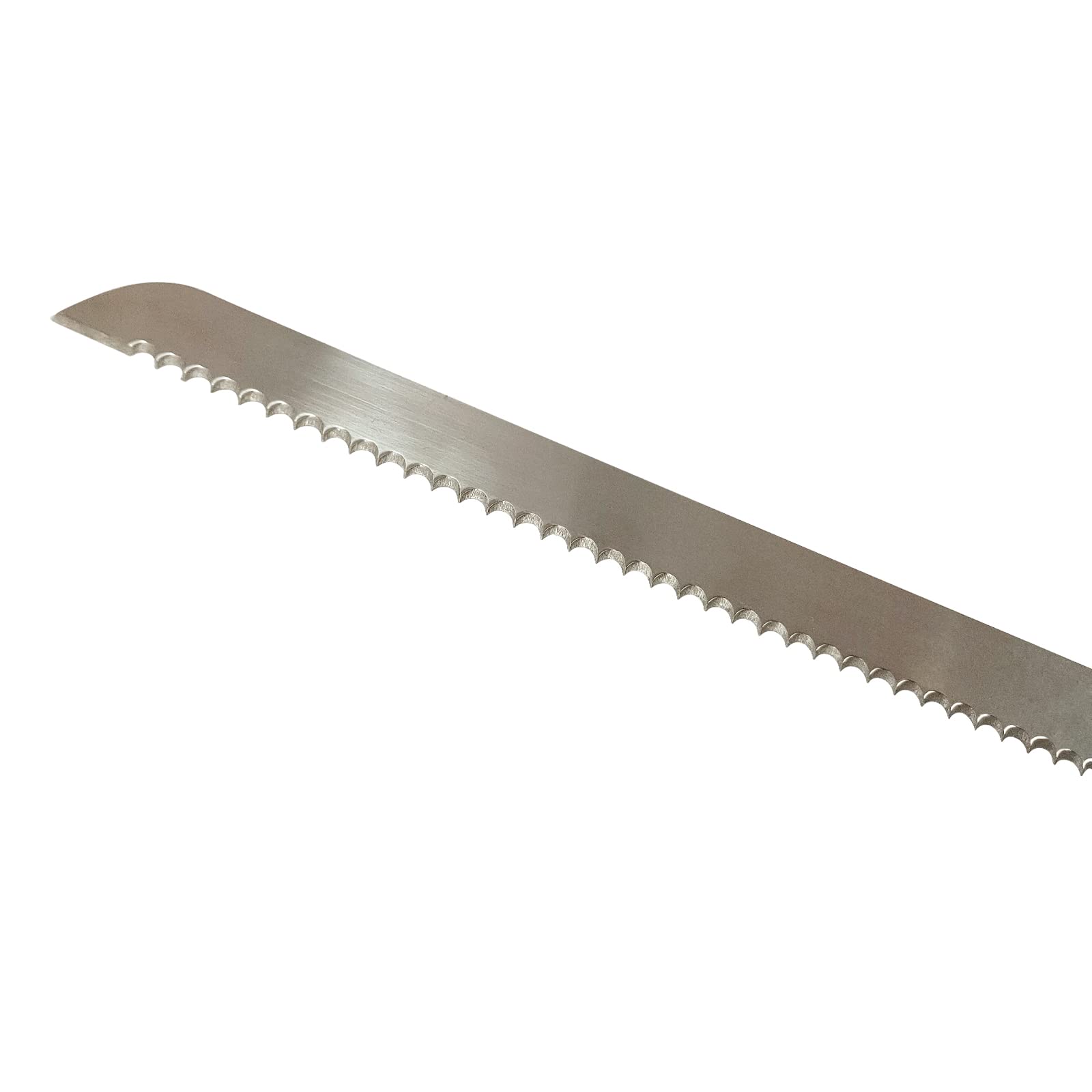 Kiss Core long knife for slicing homemade bread without tearing.