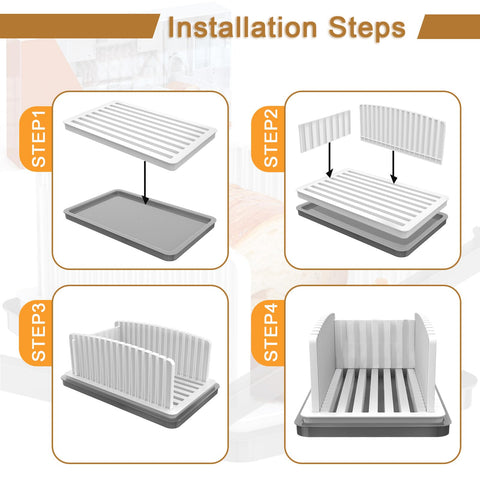 Kiss Core bread slicer 2-lb-loaf compatibility enables standard home loaves.
