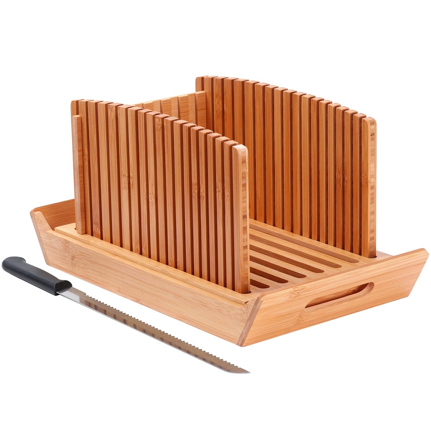 Kiss Core Bread Slicer assembled for precise, clean bread cuts.