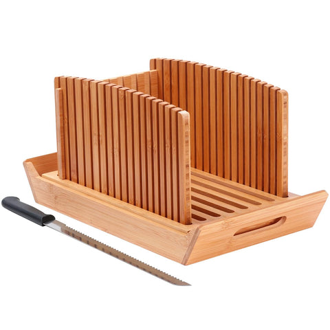 Kiss Core Bread Slicer assembled for precise, clean bread cuts.