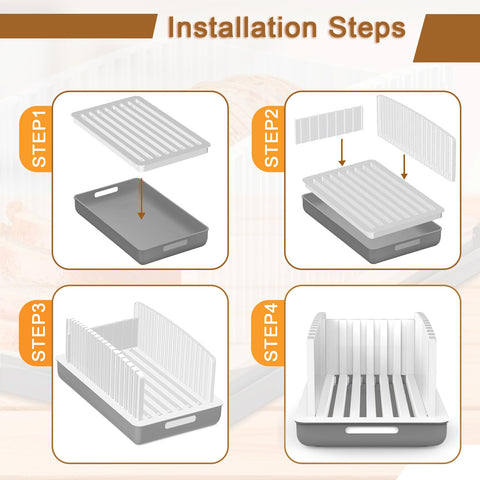 Kiss Core Dishwasher-safe slicer for quick cleanup after baking.