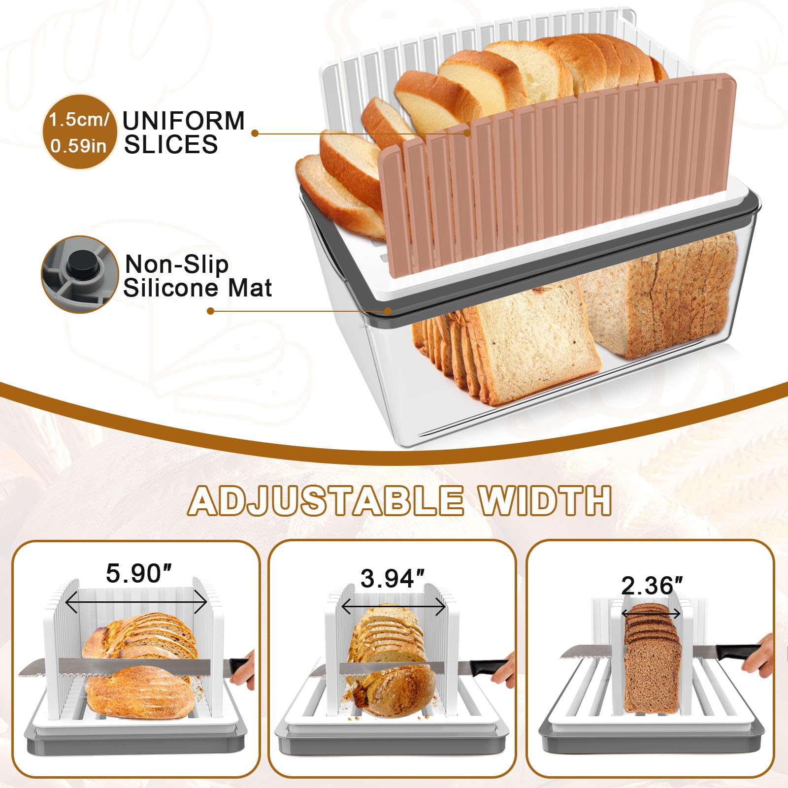 Kiss Core Foldable Cutting Guide in compact mode for small kitchens