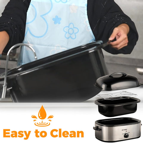 Kiss the Water roaster offers adjustable 150-450°F temperature.