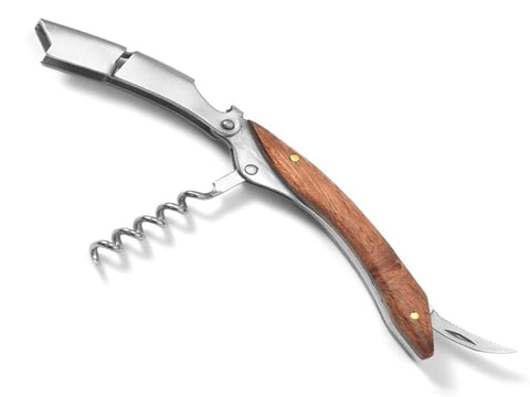 Bar-ready Kit-Home corkscrew in a busy service setting.