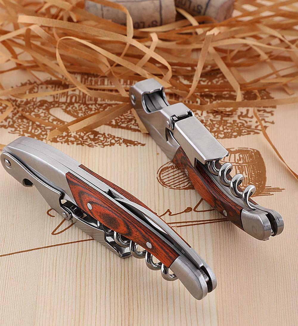 Kit-Home corkscrew with reinforced hinges designed for heavy daily use.