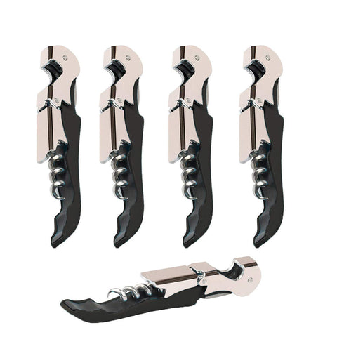 Kit-Home professional waiter corkscrew 4pcs in action for smooth service
