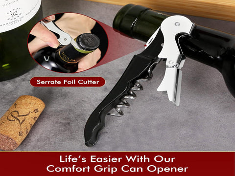 Kit-Home stainless steel wine key designed for reliable bottle opening
