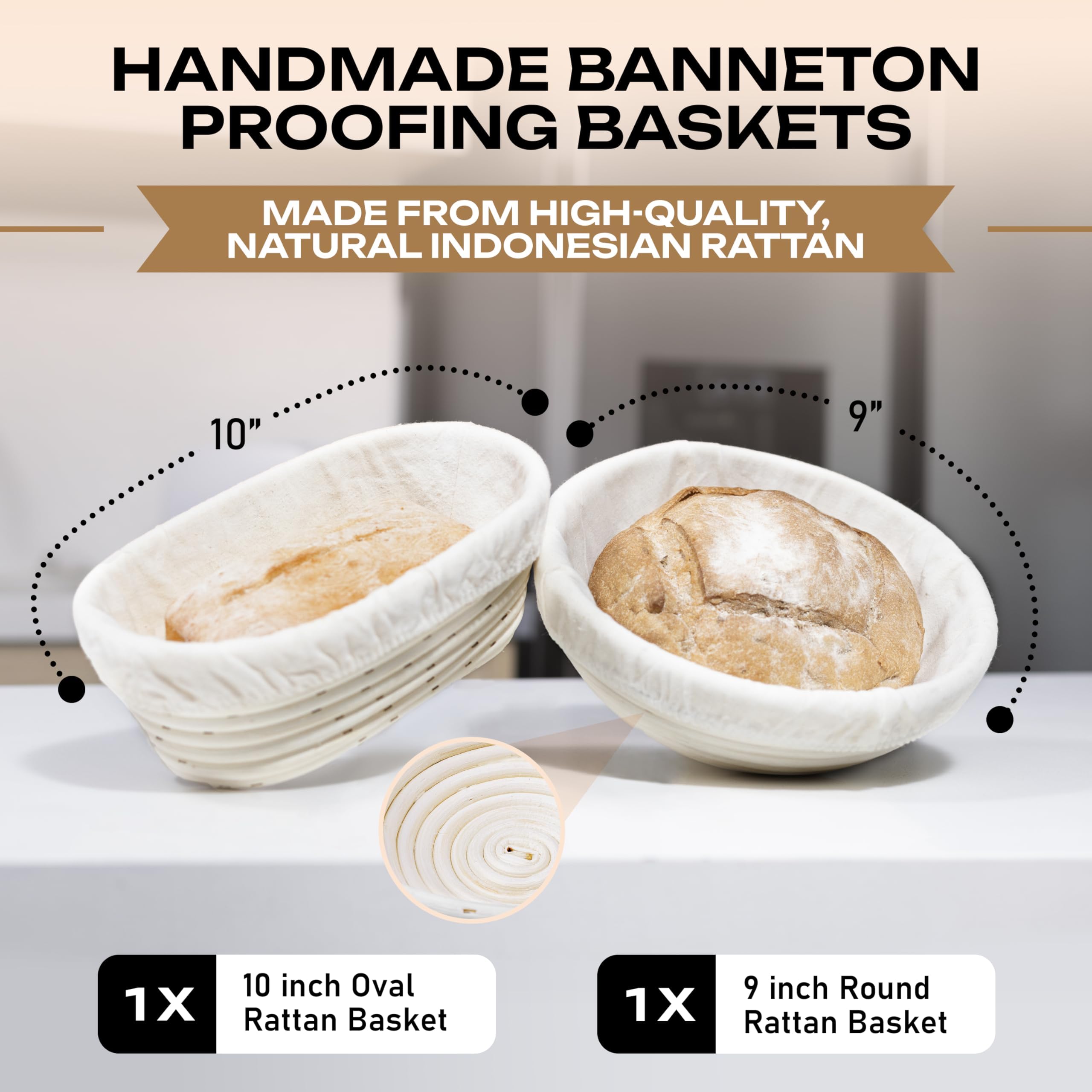 KITCHAD glass fermentation bottle clearly monitors dough activity