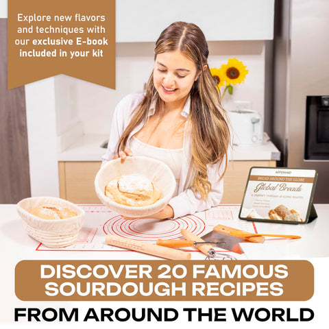 KITCHAD rolling spin aids smooth dough shaping