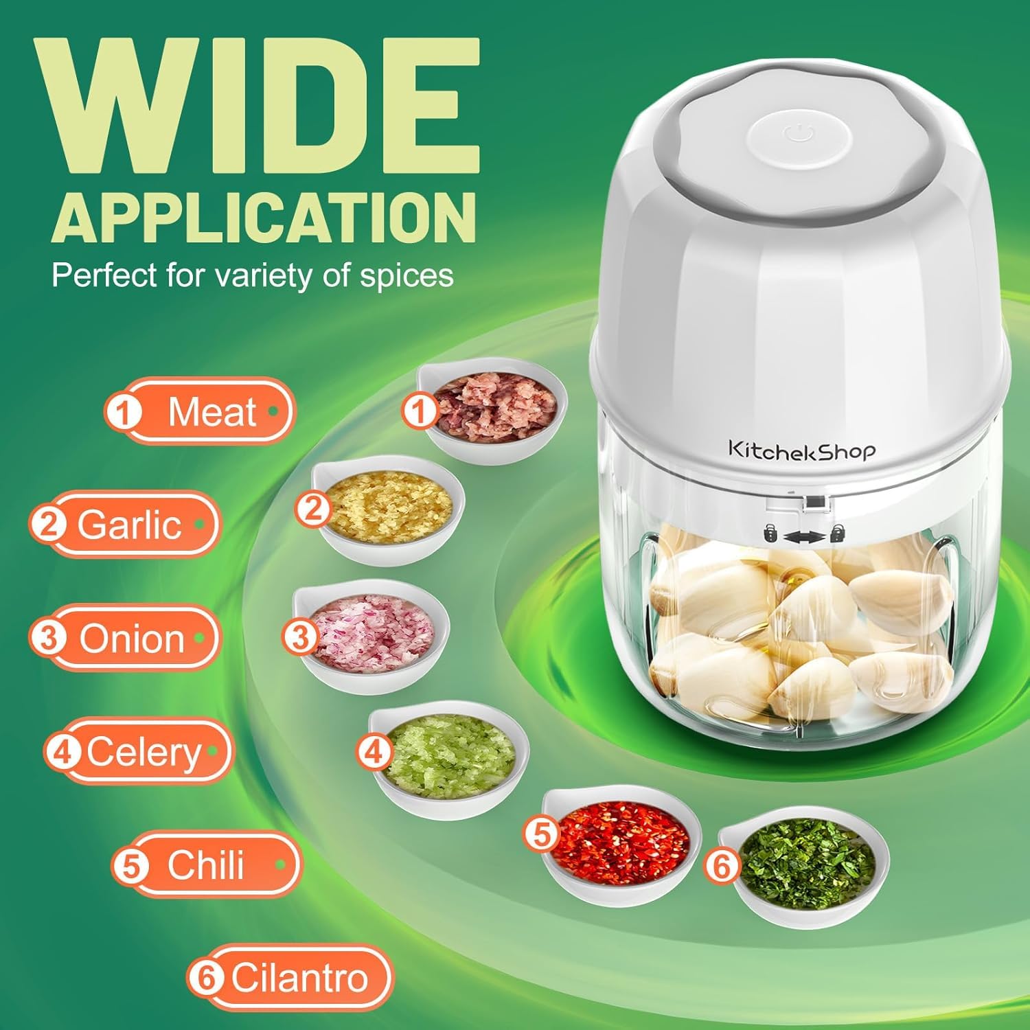 KitchekShop Dishwasher-safe container, quick cleanup after sauces.