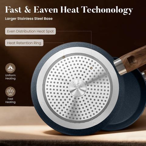 Kitchen Academy 1.5-quart saucepan with lid for sauces