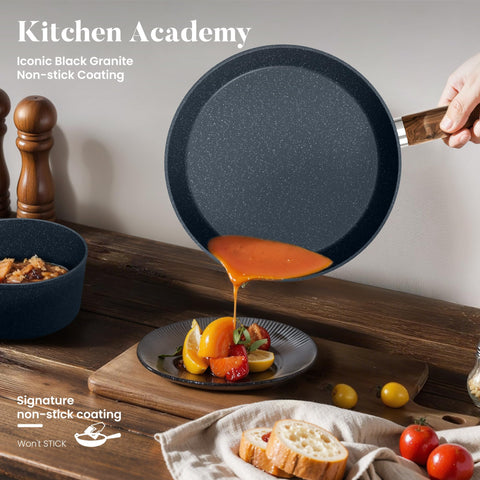 Kitchen Academy 8-inch frying pan with smooth nonstick release