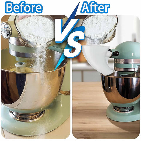 Compact storage-friendly funnel fits small drawers alongside other accessories.