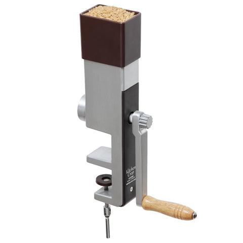 Kitchen Crop hand crank grain mill for fresh flour at home