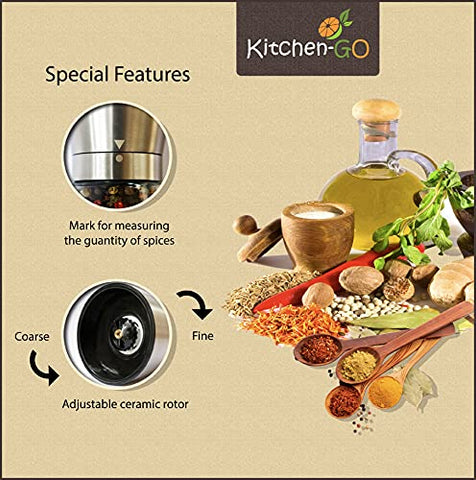 Kitchen-GO easy-fill mechanism minimizes spills during refills