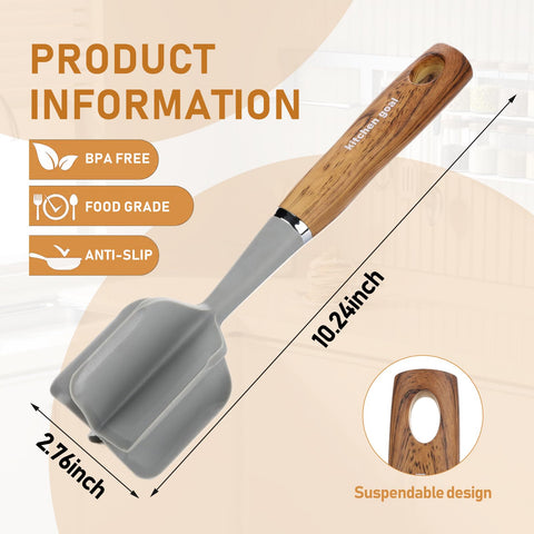 Kitchen Goal Handle Meat Chopper ergonomic grip enables comfortable, quick chopping and mixing