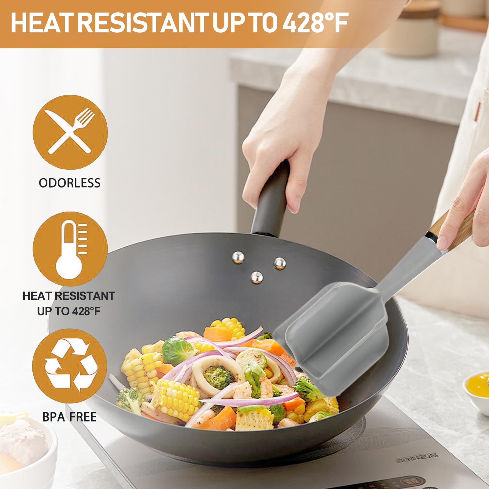 Kitchen Goal Handle Meat Chopper versatile design handles meat, vegetables, and seasonings