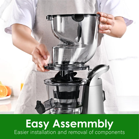 Kitchen in the Box features a powerful motor for efficient juice extraction.