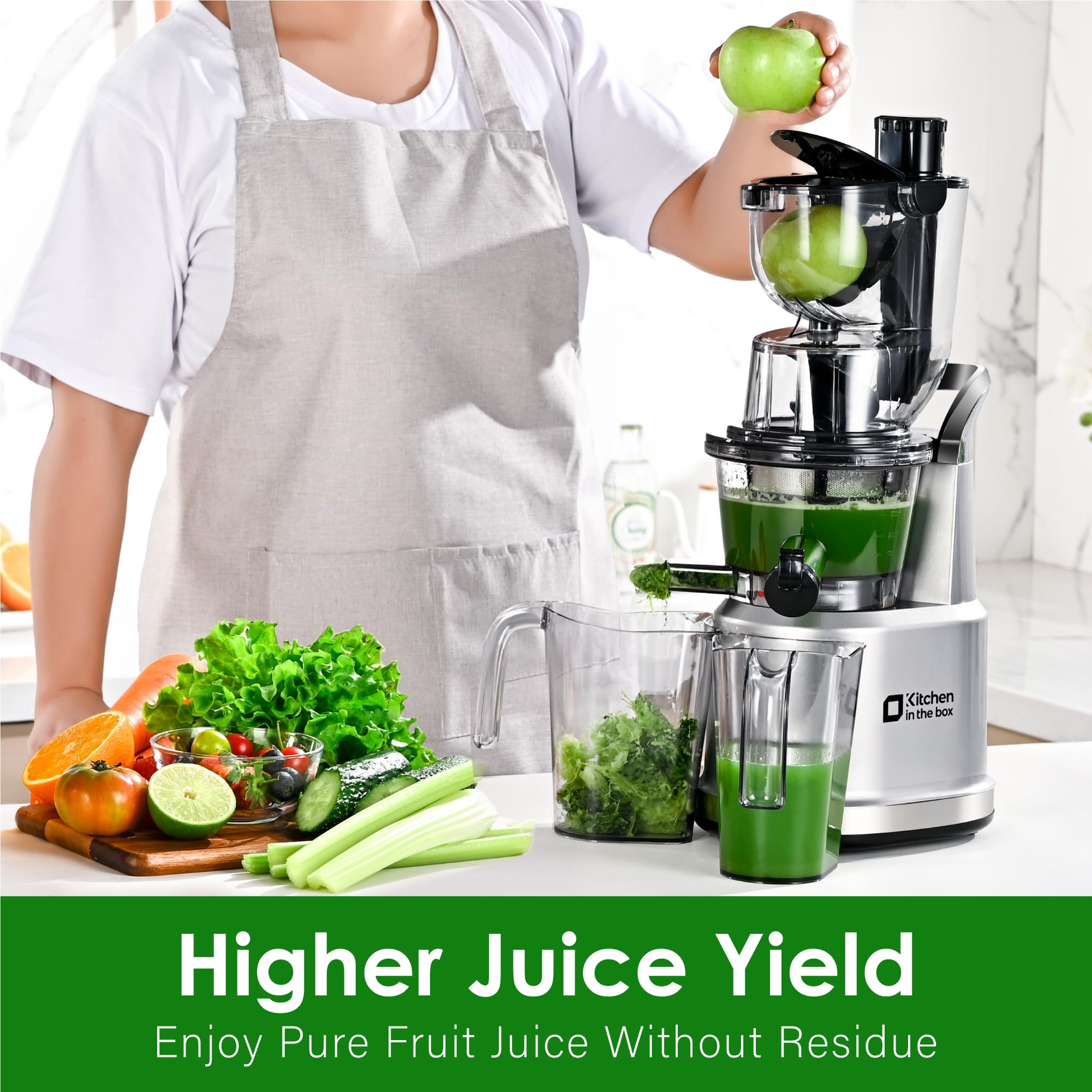 Kitchen in the Box simple, safe operation with clear setup and safety features.