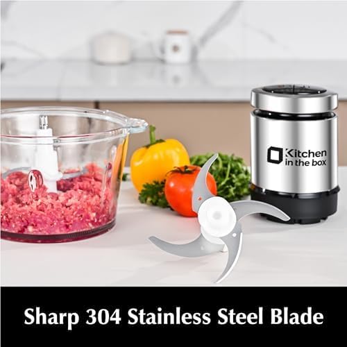 Non-slip base keeps Kitchen in the box steady during use.