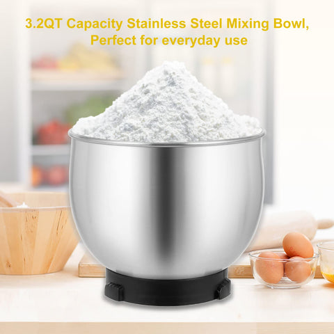 Kitchen in the box blue stand mixer makes a thoughtful gift with solid support.