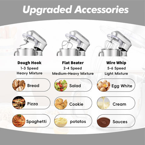 Kitchen in the Box tilt-head design for hands-free bowl access