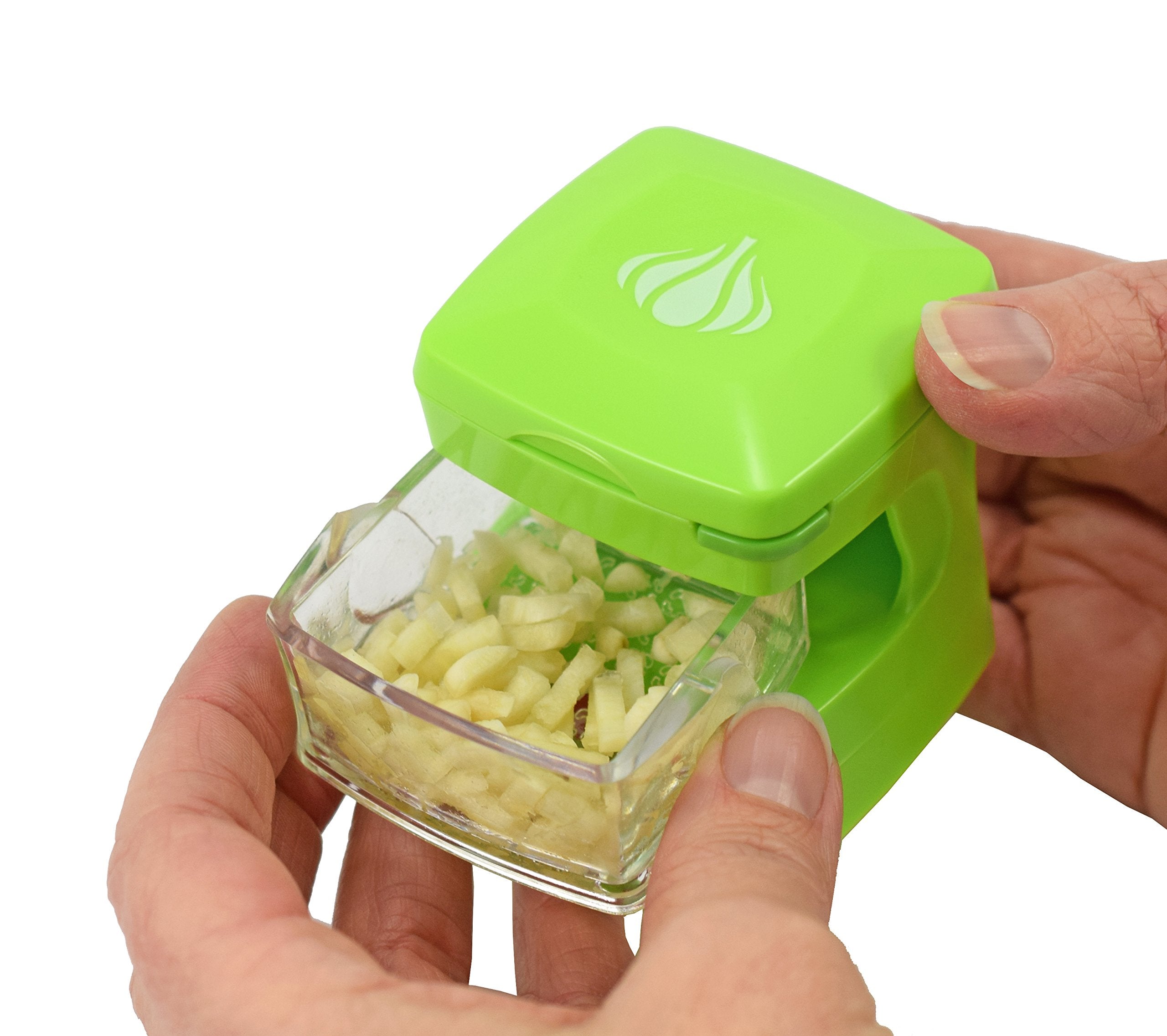 Kitchen Innovations Garlic-A-Peel silicone garlic peeler helps slip off skins