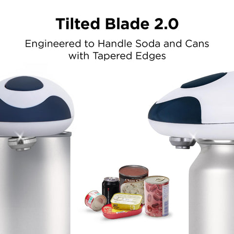 Kitchen Mama Auto 2.0 battery compartment requires four AA batteries