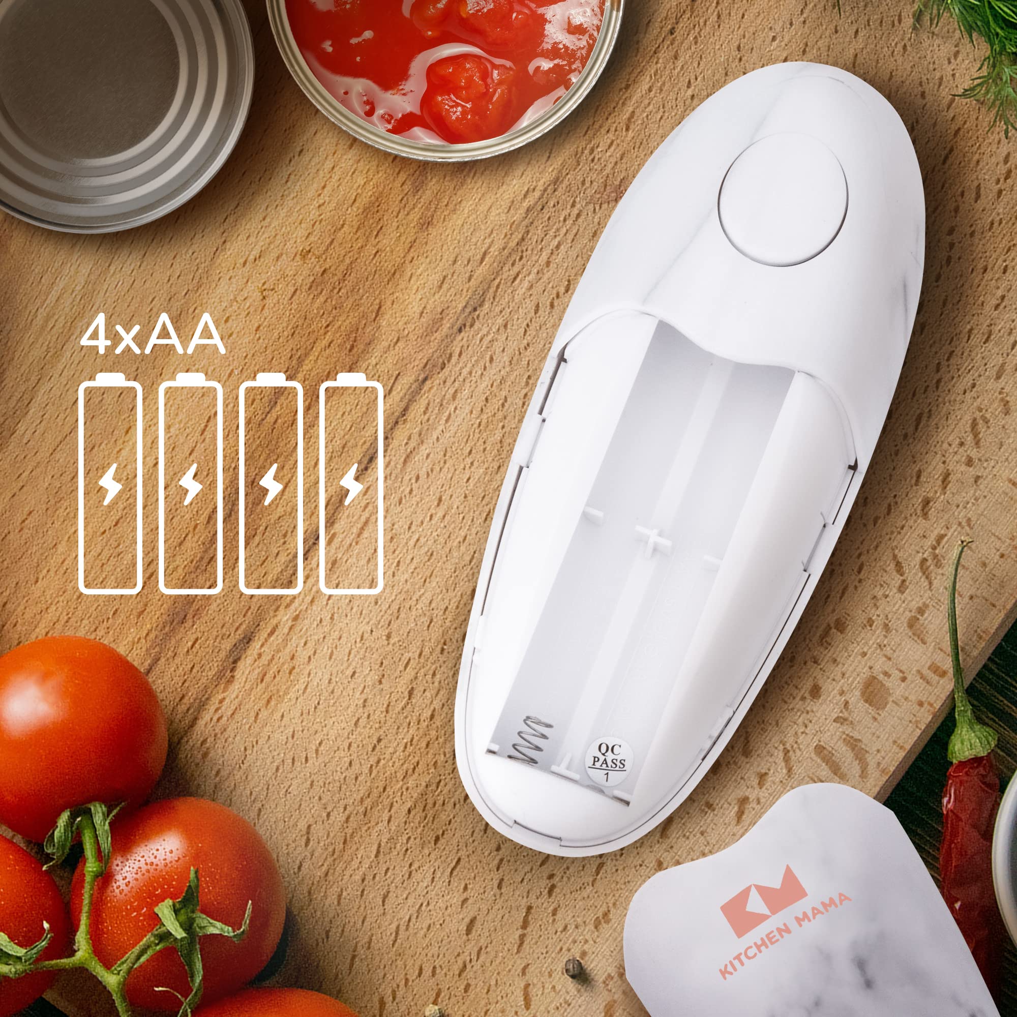 Kitchen Mama Auto 2.0 no-touch-food operation for cleaner prep.