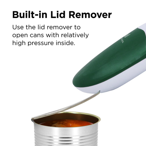 Kitchen Mama Auto 2.0 smooth-edge lid remover for safe can handling