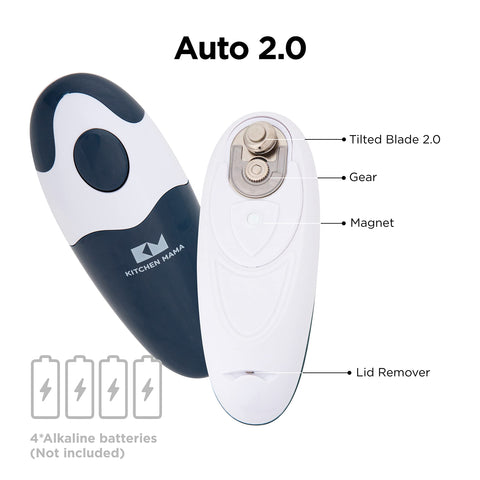 Kitchen Mama Auto 2.0 opens soda cans easily with curved shapes
