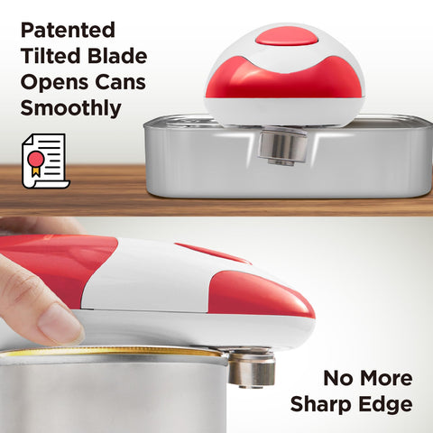 Kitchen Mama battery-powered portable design for travel or camping.