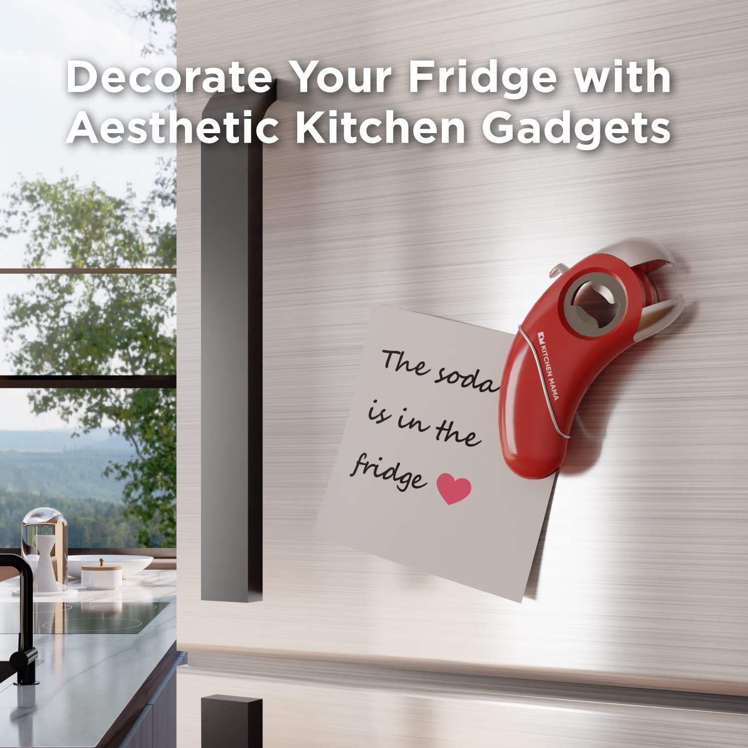 Kitchen Mama Epic One gift ready packaging suits kitchen gadget lovers.