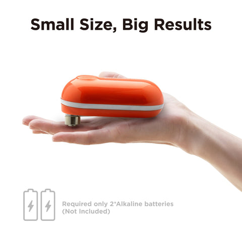 Kitchen Mama Mini cordless design highlights portable, battery-powered convenience.