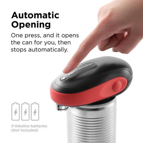 Kitchen Mama One-To-Go demonstrates auto-stop for safe operation