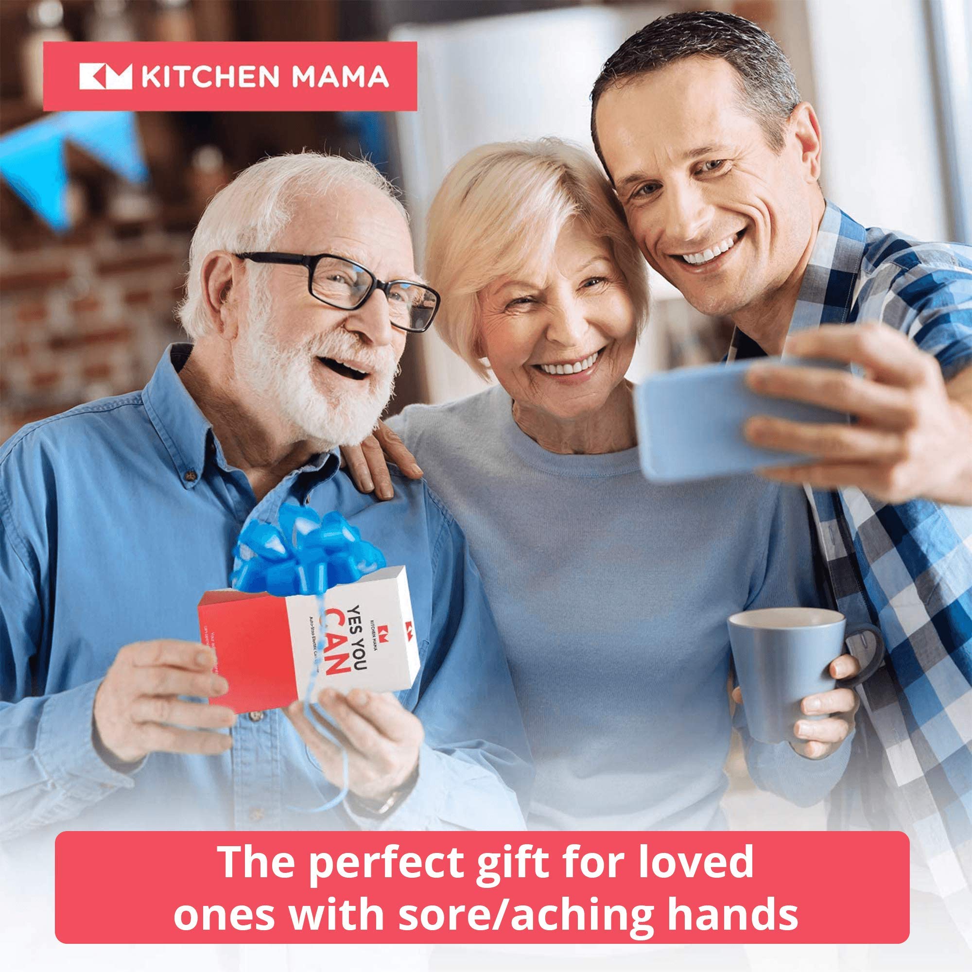 Kitchen Mama creates no sharp edges for safe handling.