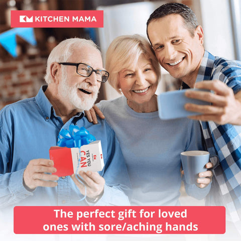 Kitchen Mama creates no sharp edges for safe handling.